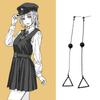 Man Chainsaw Sawatari Cosplay Props Earrings Ear Pendants Jewelry Fans Gift