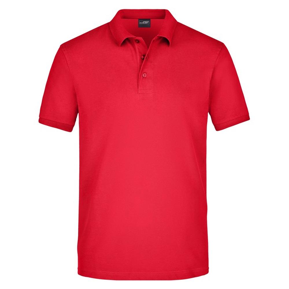 James and Nicholson Mens PiquÃ© Elasticated Polo Shirt