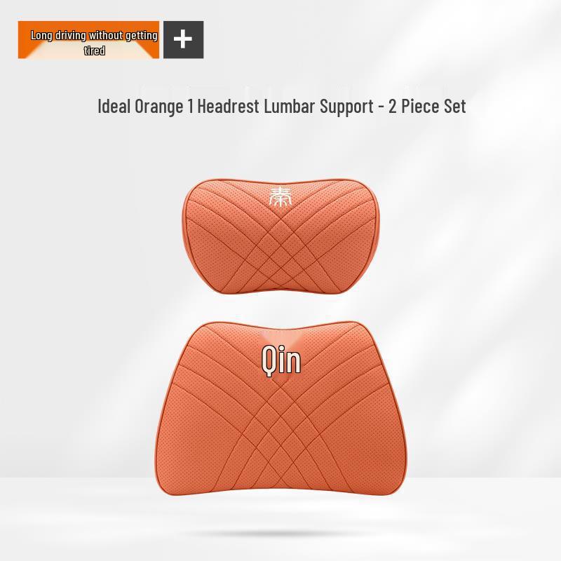 BYD Qin L Car Neck and Lumbar Support Pillow for Sports Seat