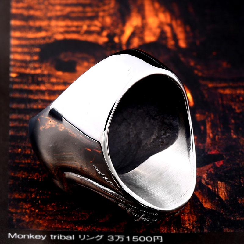 Beier new store 316L Stainless Steel Skull Men's Ring Unique Design Cool Opener Party joy Taste High Quality Jewelry LLBR8-658R