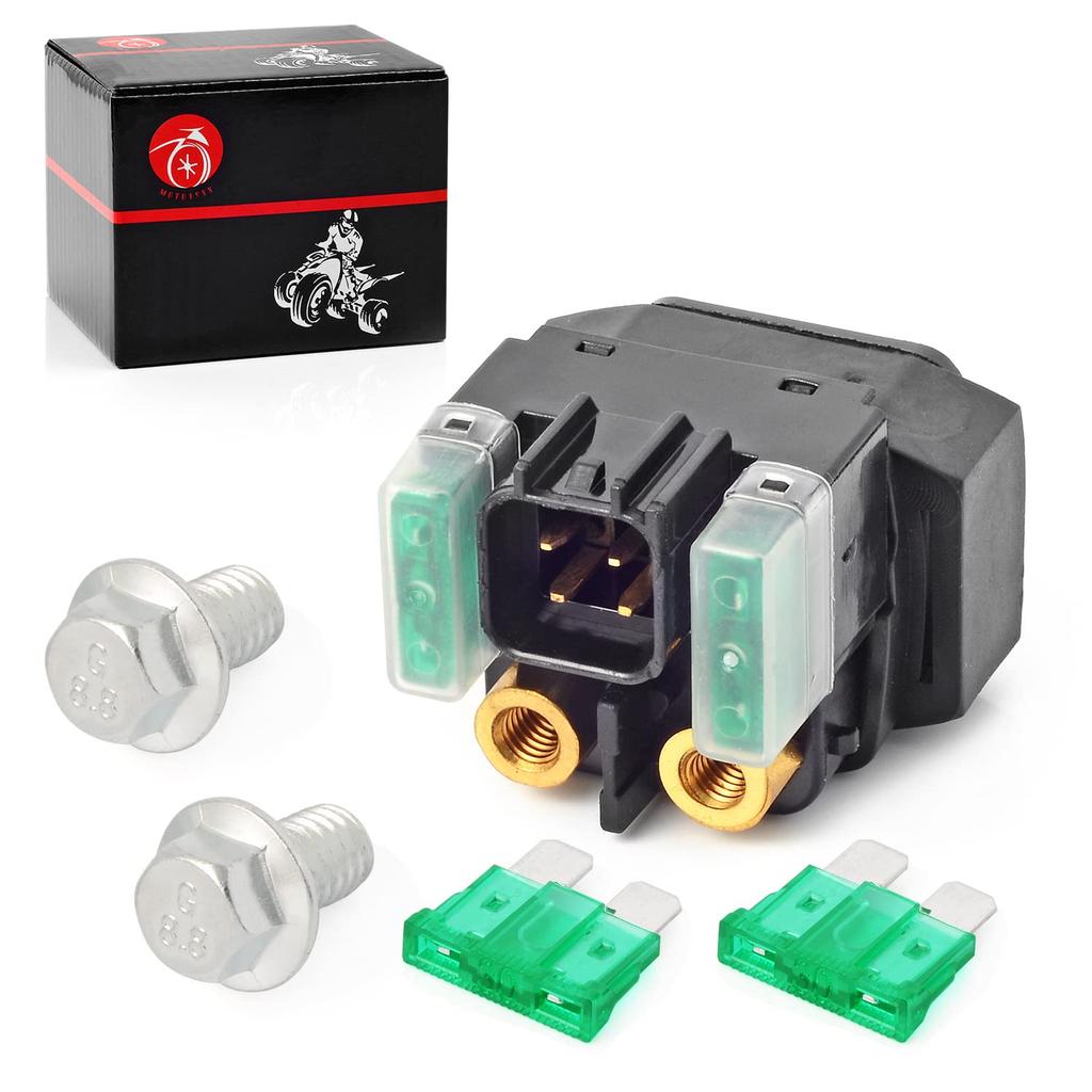 MOTO1988 Solenoid Starter Relay Compatible With Yamaha Grizzly 550 Grizzly 700 2007- Kodiak 700 2017- 3B4-81940-00