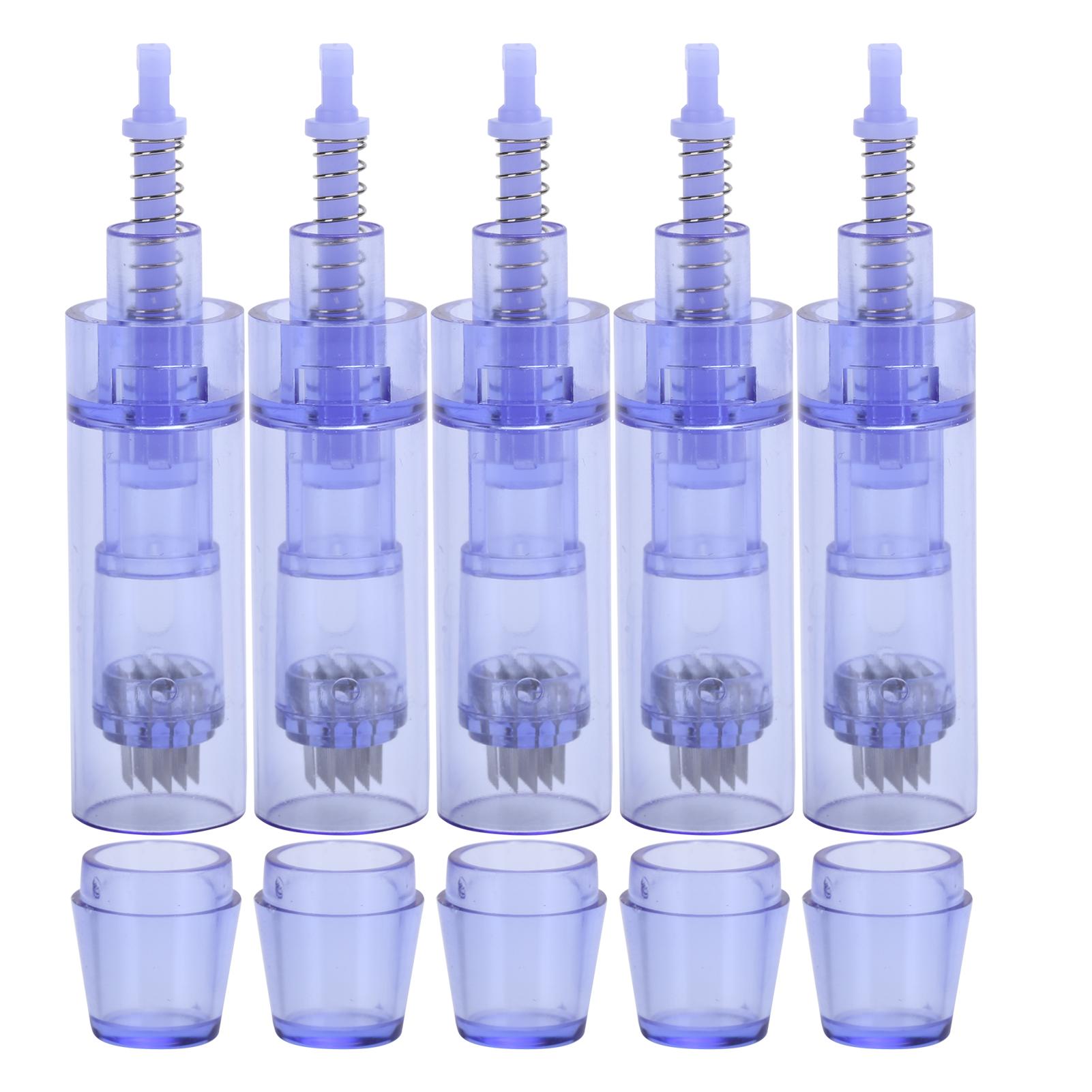 

5 шт. электрических микроигольчатых наконечников Nano 42Pins картриджей способствуют впитыванию кожей WCap