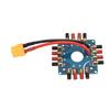 ESC Power Supply Distribution Board Connection Board with XT60 Plug 3.5mm Banana Connectors for RC