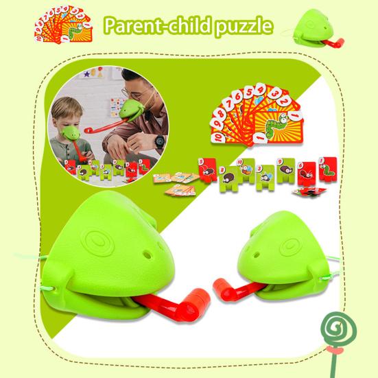 1 rinkinys, prikišamas liežuvis, varlė, veido apsauga, žaislas laižymas gyvūnas chameleonas driežas liežuvio žaidimas 1/2/4 žaidėjų stalo žaidimas mažiems berniukams mergaitėms dovana