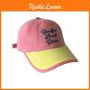 Colorful Korean Trendy Baseball Cap For Women And Men With Embroidered Letters In Various Stylish Colors