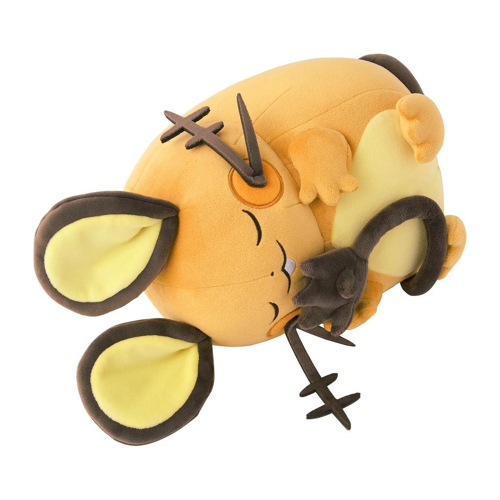 Pokemon Sleep Motchiri Plush Doll OYASUMI Dedenne NEW Pocket Monster