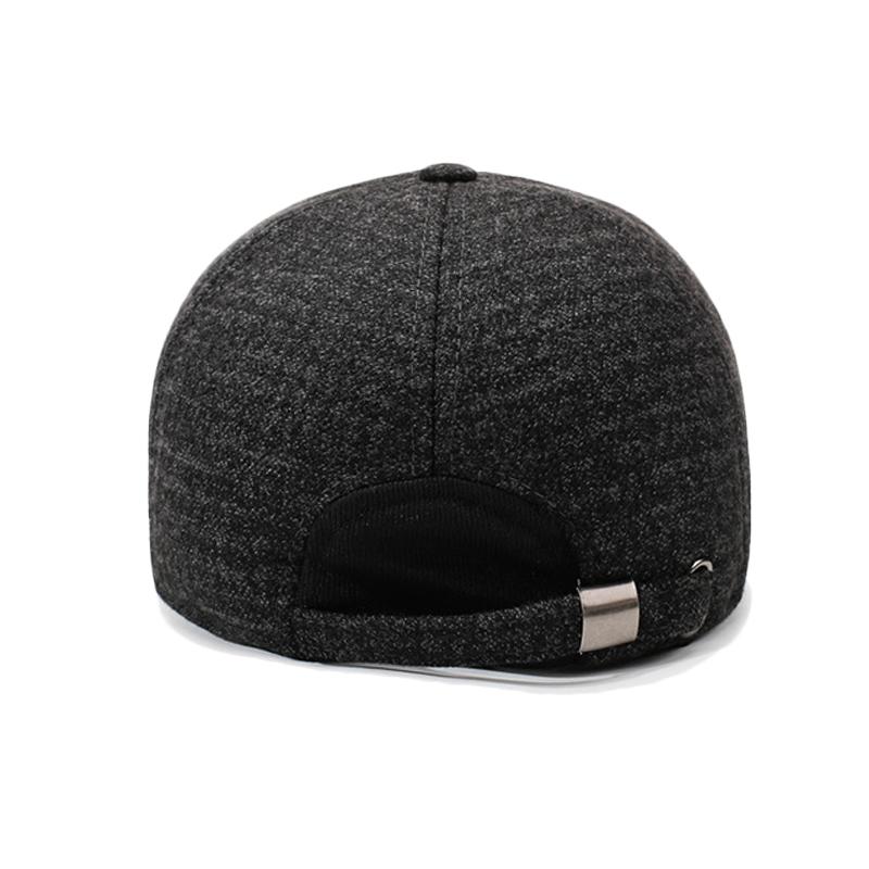 Middle-Aged and Elderly Father Cap Warm Old Man Cap Ear Protection Velvet Thick Riding Baseball Cap