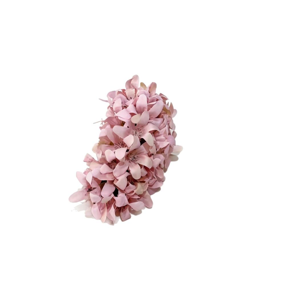 Spring And Summer Hui Orchid Grab Clip Super Fairy White Flower Hairpin Female Premium Shark Grab Clip Headgear Hair Accessories