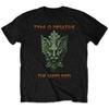 Typ O Negative Green Man T-Shirt Kurzarm Baumwolle Schwarz Herren S bis 3XL HC2081