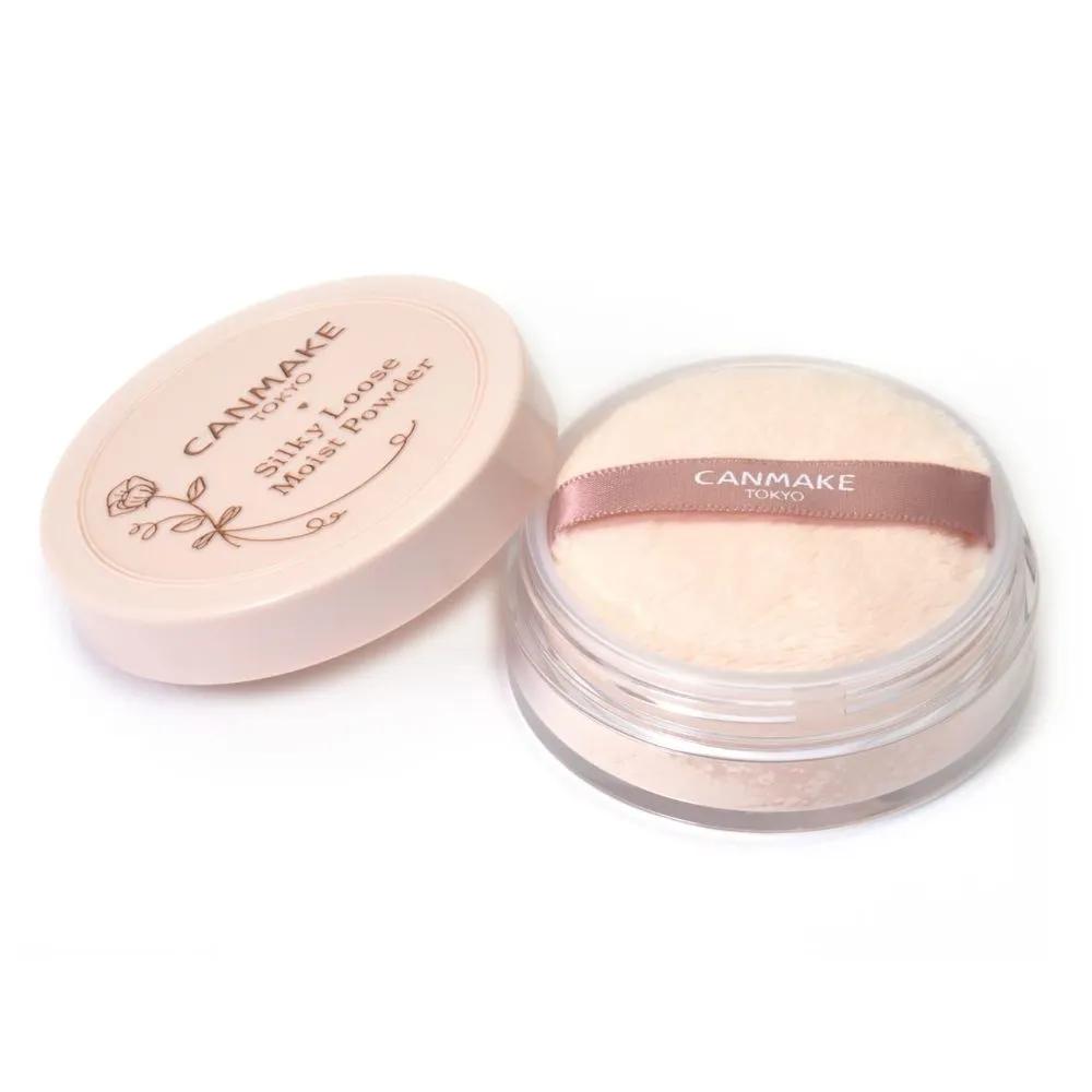 CANMAKE Silky Rouge Moist Powder Silky Beige 01 4-Piece Set