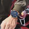 POEDAGAR Top Military Man Wristwatch Waterproof Luminous Date Fashion Chronograph Leather Sports Men's Quartz Watches