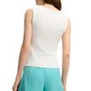 FILA Heritage Fashion Casual Versatile Skin-Friendly Soft Comfortable Sports Tank Top Women Tops F11W538111F-WT