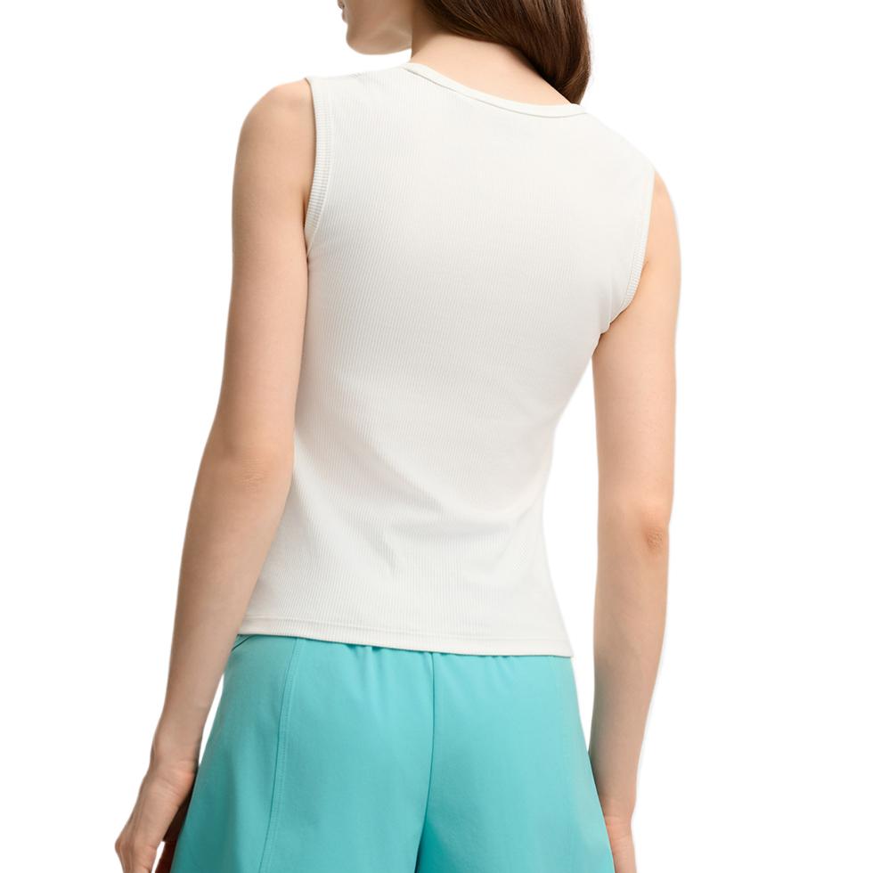 FILA Heritage Fashion Casual Versatile Skin-Friendly Soft Comfortable Sports Tank Top Women Tops F11W538111F-WT