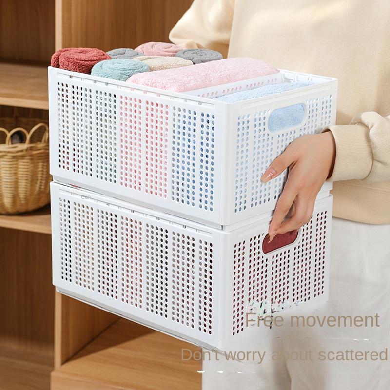 4002 Kleider Trenn Aufbewahrungskorb Haushalt Kleiderschrank Stapelbare Schubladen Aufbewahrungsbox Unterwäsche Hosen Organisieren Aufbewahrungsbox