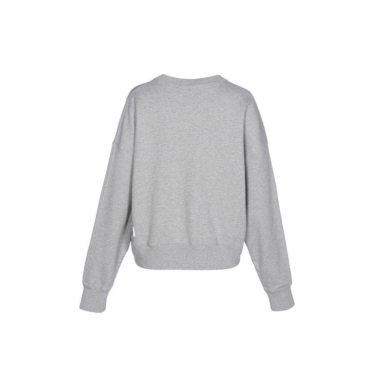 Jordan Sweatshirts Women's Gray Crew Neck Moderate Other DQ0864-063
