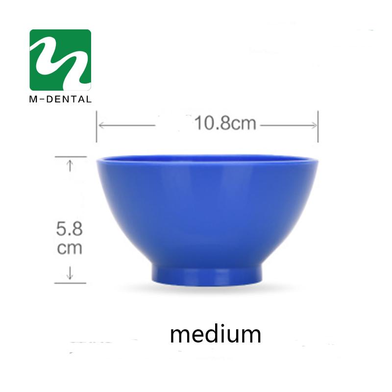 3Pcs Dental Lab Rubber Mixing Bowls For Oral Hygiene Teeth Whitening Tool