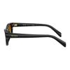 Prada Temple brand logo Acetate (Acetate) Oval Sunglasses Women's Black