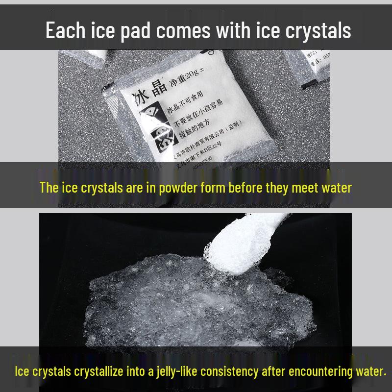Breathable Summer Cooling Pad: Water-Injected Icy Cushion for Students, Cars, and Chairs