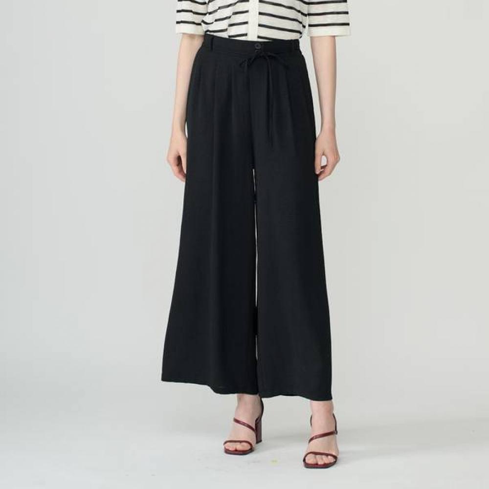Bcbg Two Button String Pin Tuck Pants B6m4g380 black (99)/FREE