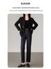 2026 Spring High Waist Stretch Women's Cigarette Jeans - Color Locking, Straight Leg, Plus Size Available