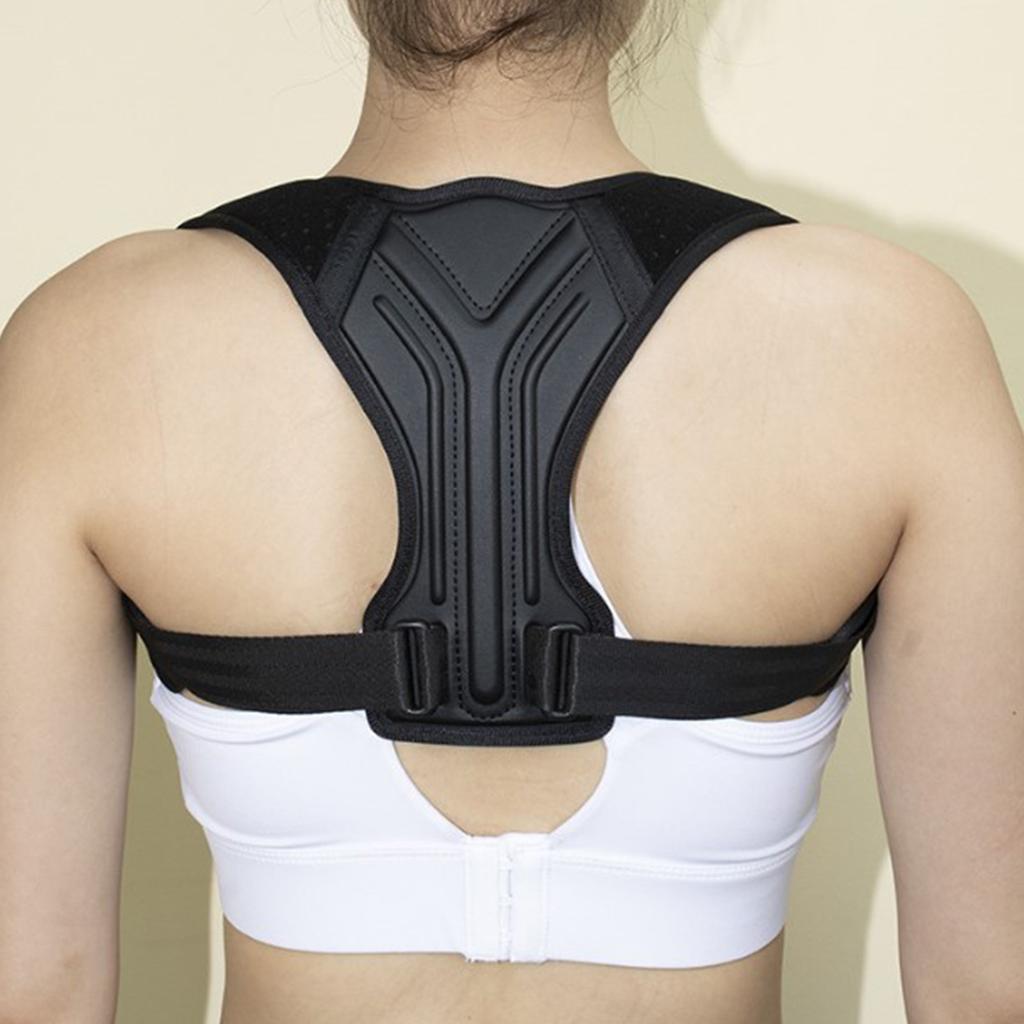 Posture Corrector Back Brace Comfortable Lightweight Hunchback Shape Back Straightener Support M