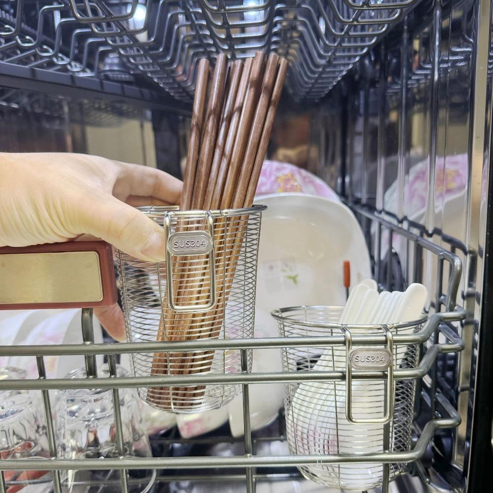 Drainable Chopsticks Tube Hanging Chopsticks Storage Basket Kitchen Cutlery Holder  Household