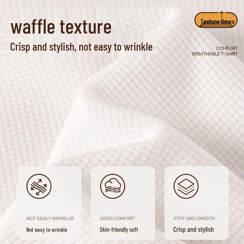 Mark Fairwhale Herren Waffelstrick Langarm T-Shirt