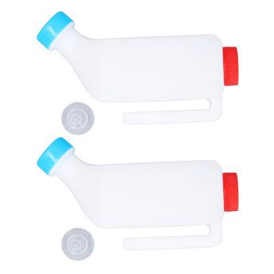 Lamb Milk Feeder Bottle Leakage Proof Hanging Livestock Milk Feed Jug for Goat Sheep Cow Calf 2pcs