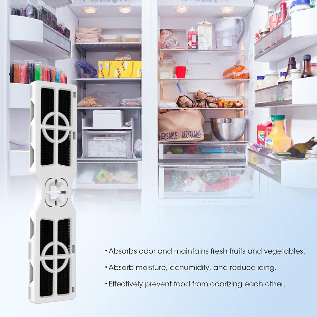 Refrigerator Filter Replacement Filter Air Filter Fridge Filter Refrigerator Part Plastic Texture for GRFS2853AD2 Model