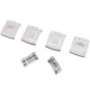 For Coupe 1981-1987 2x Guide Clip For Ibiza 2001-2002 For Toledo 2001