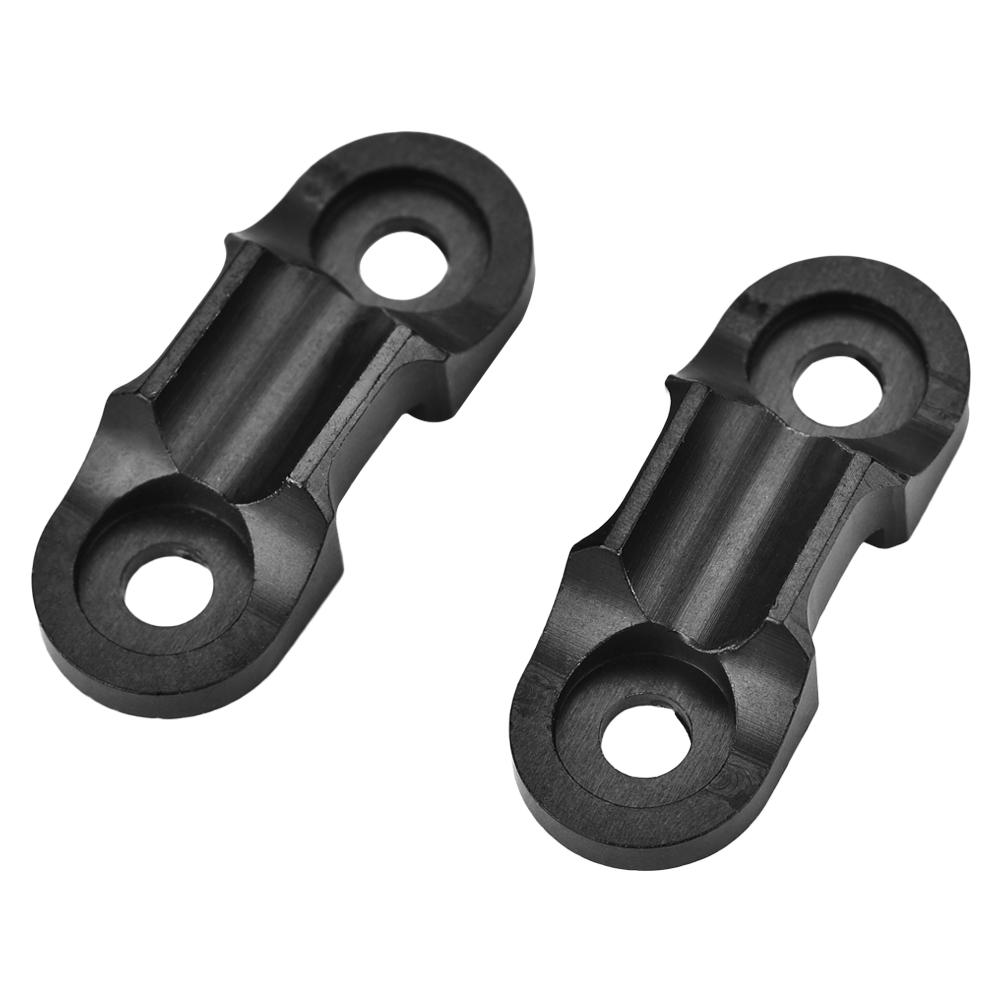 2 buc Aluminiu Aliaj Ultralight Bicicletă Frână Schimbător Cablu Bază Cataramă Clip Accesoriu