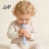 Giocattolo da Masticare per Bambini Piccoli con Impugnatura, Giocattolo in Silicone per Bebè, Succhietto Alimentare per Gengive, Coordinazione Mano-Occhio, Sollievo, Anti-Mordersi le Dita, Bastoncino da Masticare,