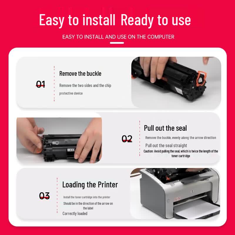 Jingcheng CE285A Compatible Toner Cartridge for HP Printers