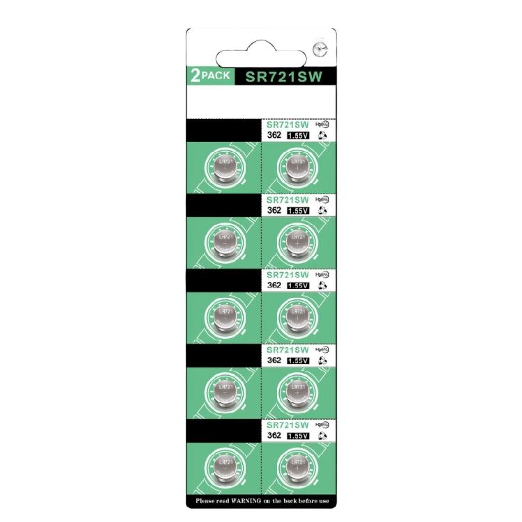 LR721 AG11 Batteries Large Capacity R721/AG11/SR721/362 Batteries For Watches Electronics Small Size Easy To Install