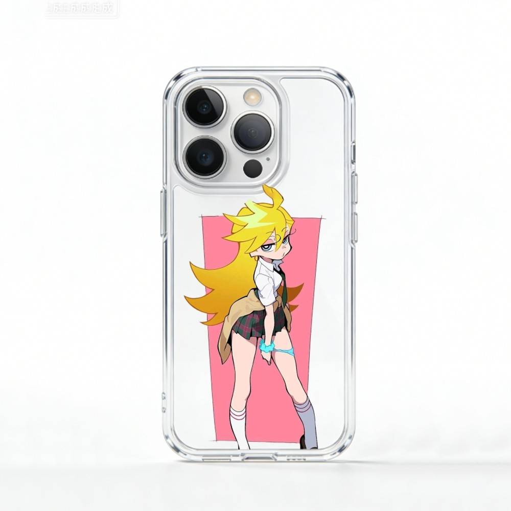 Panty & Stocking with Garterbelt Girl    Phone Case For iPhone 17 16 15 14 13 12 11 Mini Pro Max Plus Transparent Cover