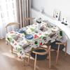 Vibrant Christmas Tablecloth Holiday Decor for Dining Room or Kitchen Various Patterns Available