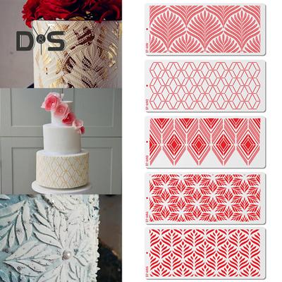 Washable Cake Spray Mold Smooth Surface Durable Cake DIY Mold Fondant Template