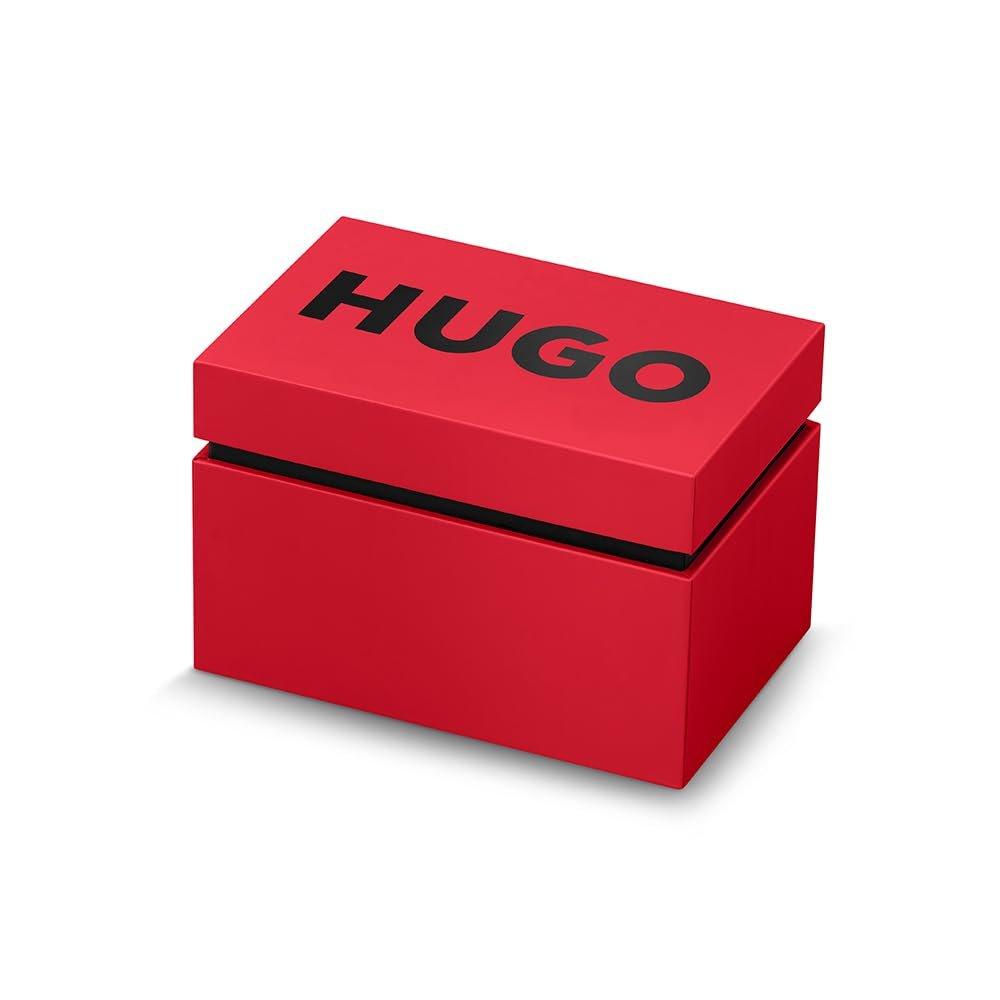 Мужские часы HUGO BOSS 1530247, Черный циферблат, Браслет из нержавеющей стали, Модные часы