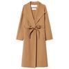 GOELIA Double-Faced Cashmere French Style Mid-Length Coat