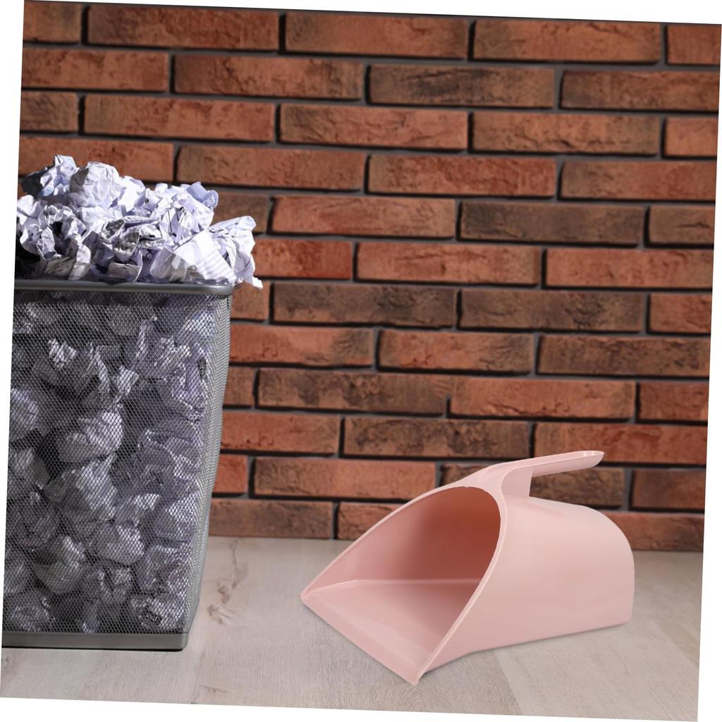 Cabilock Dustpan Tabletop Household Dustpan Plastic Handheld Trash Can Entrance Dustpan Set of 2 Upright Handheld Duster Pan Cleaning Mini Trash