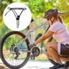 Universal Metal Rear Bike Rack For Mountain And Road Cycles With 55Lbs Load Capacity