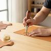 Adjustable Stitching Groover Handheld with Wooden Handle
