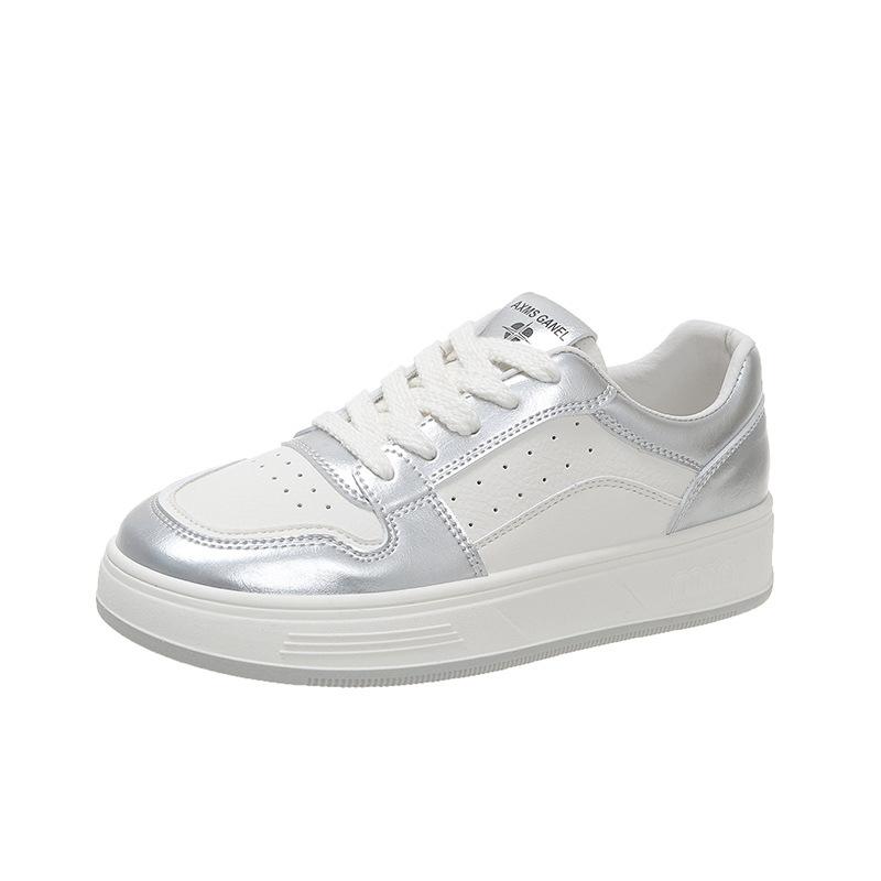 Little white shoes summer women's new summer breathable flat baseplate shoes casual versatile thin foreign style student women's shoes
