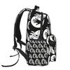 Shadow Puppet Rabbit Bunny Design Print Backpacks Boys Girls Bookbag Students School Bags Cartoon Laptop Rucksack Shoulder Bag