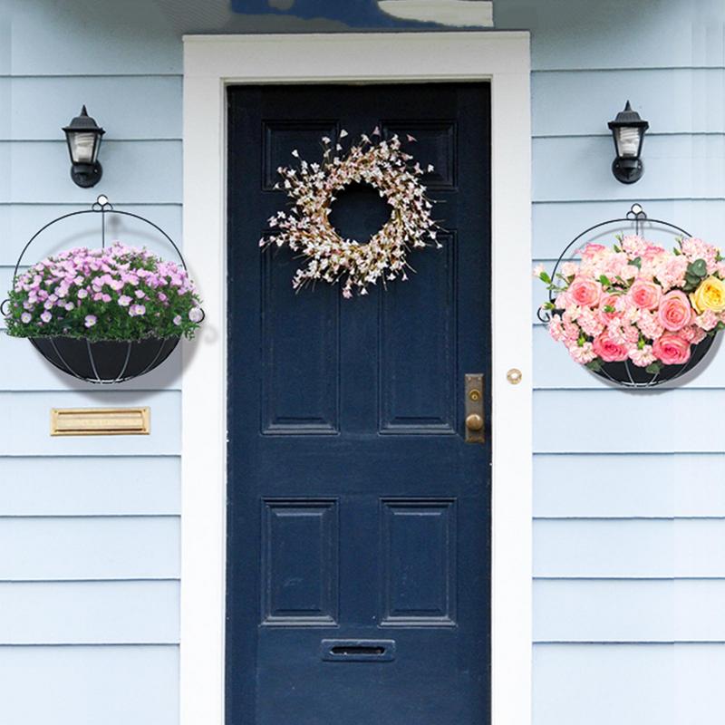 3pcs Hanging Basket Liner Half Round Coconut Liners For Planter Natural Coco Basket Replacement Liner Outdoor