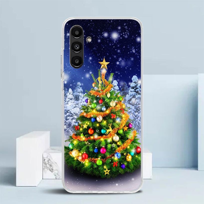 

Merry Christmas Tree Snow Phone Case For Samsung Galaxy A17 A37 A57 A16 A15 A14 A13 A56 A55 A54 A53 A36 A35 A34 A33 A26 A25 A24 Samsung A15