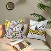 S-Snoopy Cartoon Pillowcase Toon Gift Cushion Cover Bedroom Home Sofa Chair Seat Decor Pillow Case
