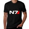 Mass Effect N7 Tshirt Antiwrinkle Short Sleeve Tshirt