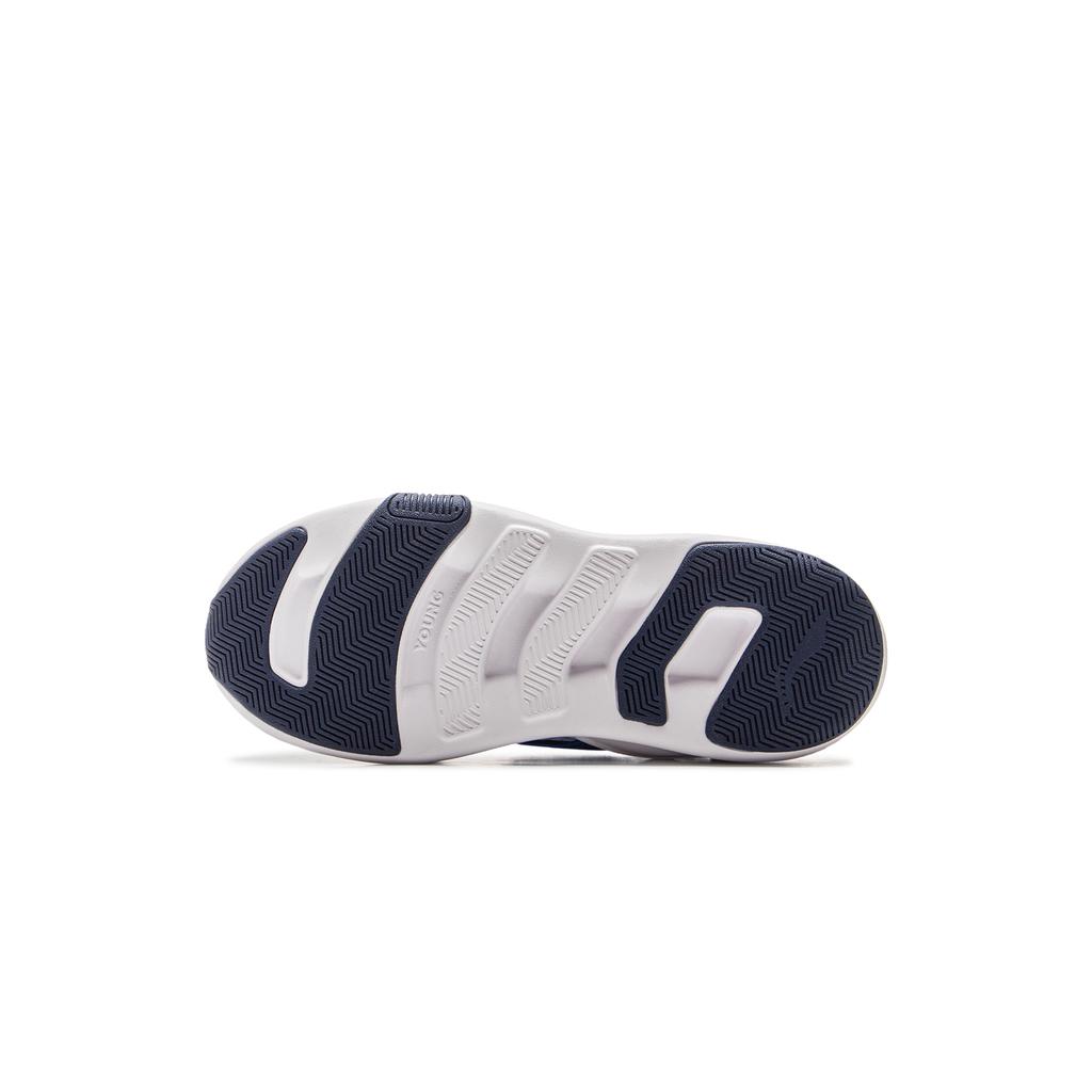 Li Ning Kids Sports Lifestyle Series Fabric Comfortable Versatile Shock Absorption Rebound Low Top Casual Shoes Kids Casual Shoes YKNU120-13