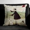 Sam Toft Art Cushion Cover Pillowcase Ultra Soft Skin Friendly Fabric Cloud Like Comfort & Concealed Zipper